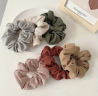 1Pcs Élastiques À Cheveux Tricotés Scrunchies Automne Et Hiver Élastiques À Cheveux Doux Tricotés Porte-Scrunchie À Cheveux Quotidien