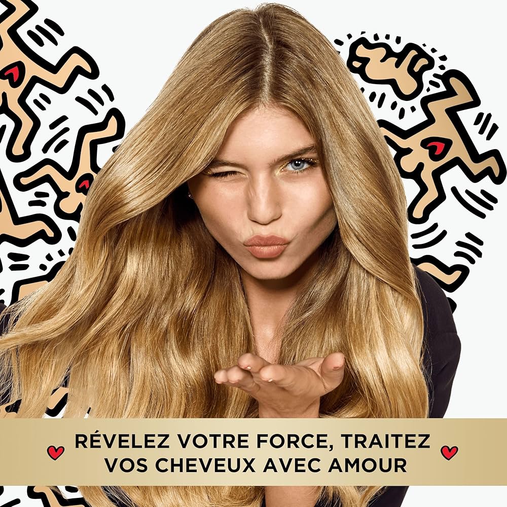 Pantene Pro-V X Keith Haring Art Collection قناع الشعر المقوي بالكيراتين للإصلاح والحماية