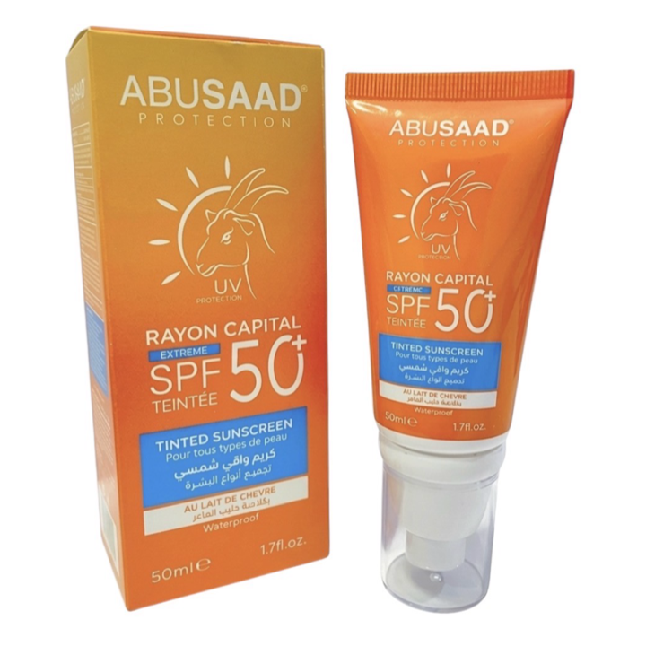 Abusaad حماية كابيتال راي-أون القصوى بعامل حماية +SPF 50 ملونة