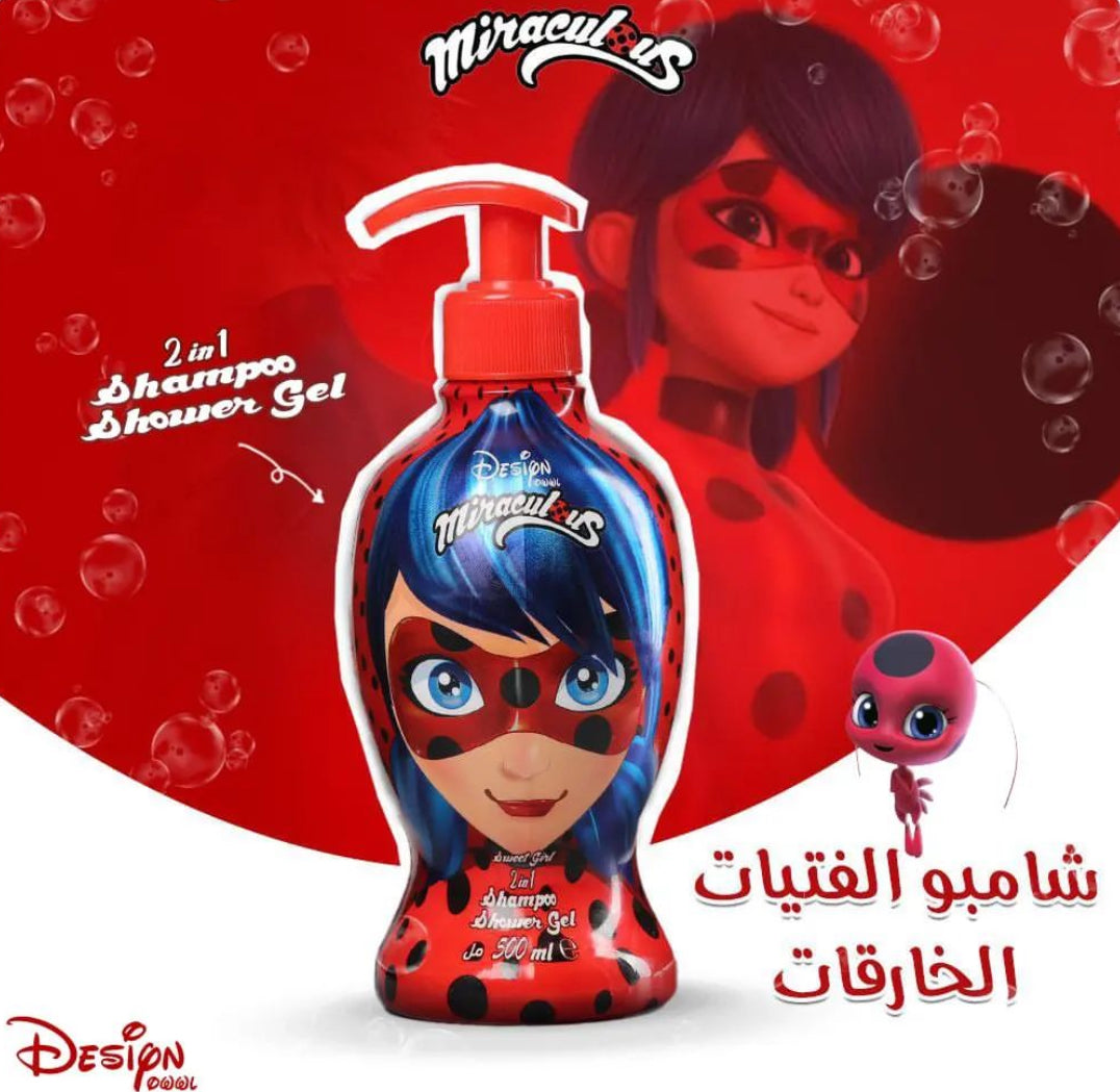 Floram Design Miraculous Shampoing Gel Douche 2En1