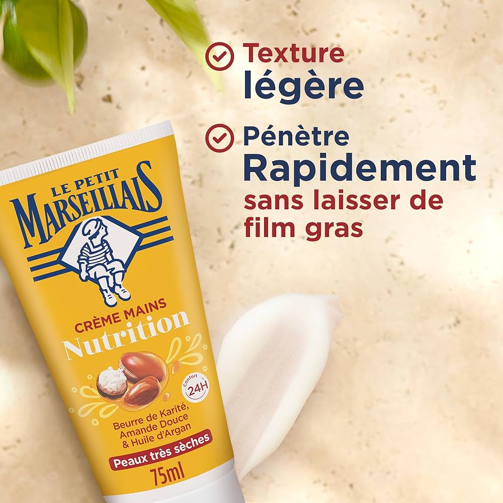 Le Petit Marseillais Crème Mains Nutrition Peaux Très Sèches