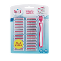 Soft Touch Rasoir Avec 21 Recharges