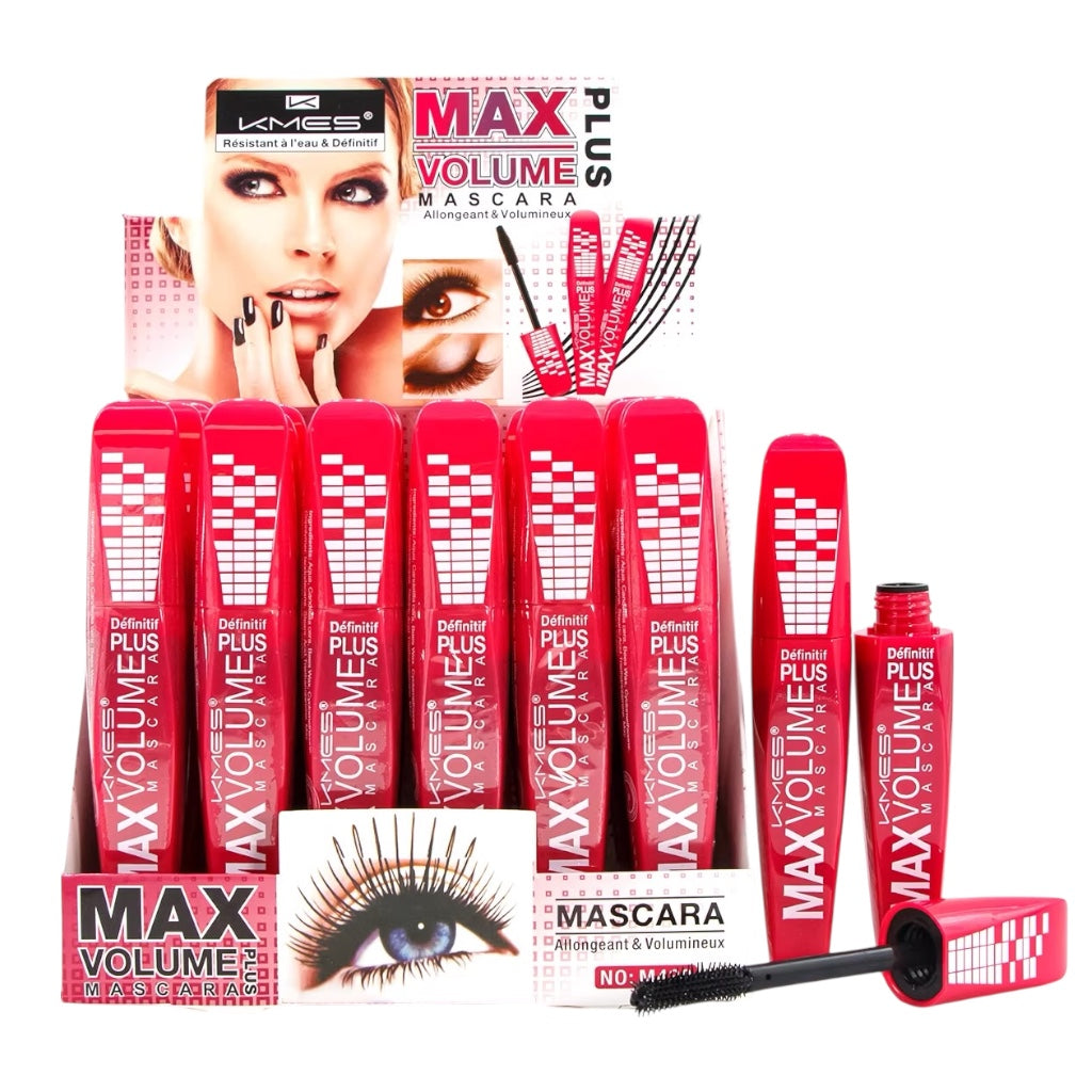 Max Volume Mascara Waterproof Plus Noir