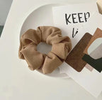 1Pcs Élastiques À Cheveux Tricotés Scrunchies Automne Et Hiver Élastiques À Cheveux Doux Tricotés Porte-Scrunchie À Cheveux Quotidien