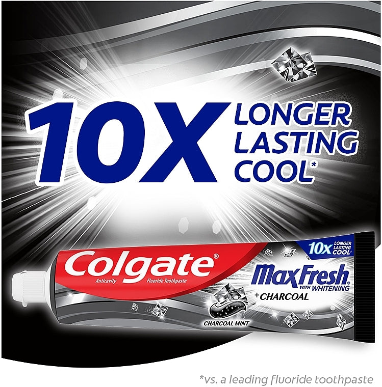 Colgate Dentifrice Advanced White Charcoal Whiter Teet In 14 Days