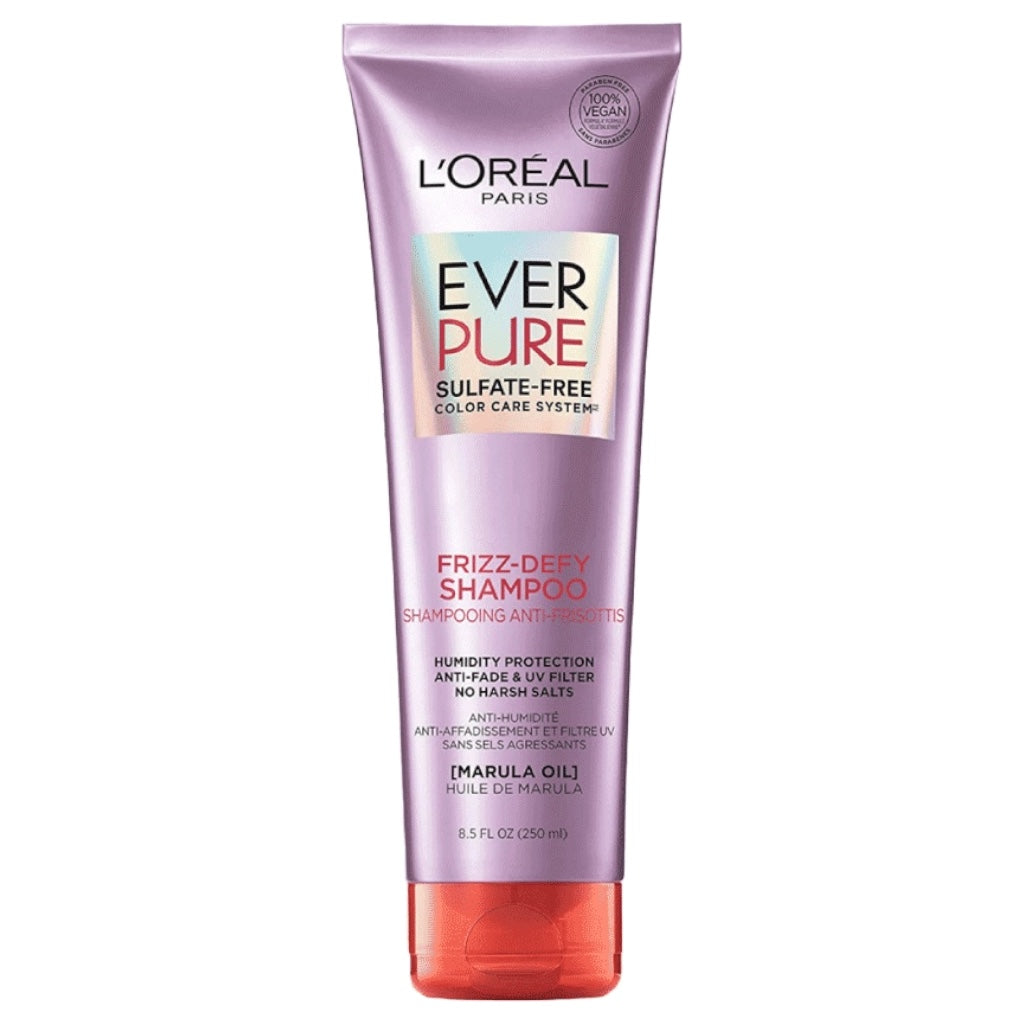 شامبو لوريال باريس إيفر بيور الخالي من الكبريتات والمقاوم للتجعد Pure Frizz-Defy