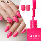 Canni طلاء أظافر CC8 جل شبه دائم يزال بالنقع بالأشعة فوق البنفسجية & LED جل بولش