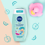 Nivea Kids Magic Apple Gel Douche Et Shampoing Doux Pour Enfant 3 En