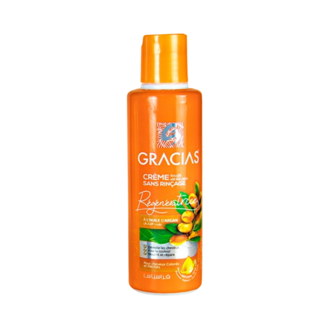 Gracias Crème Sans Rinçage Régénératrice À L'Huile D'Argan