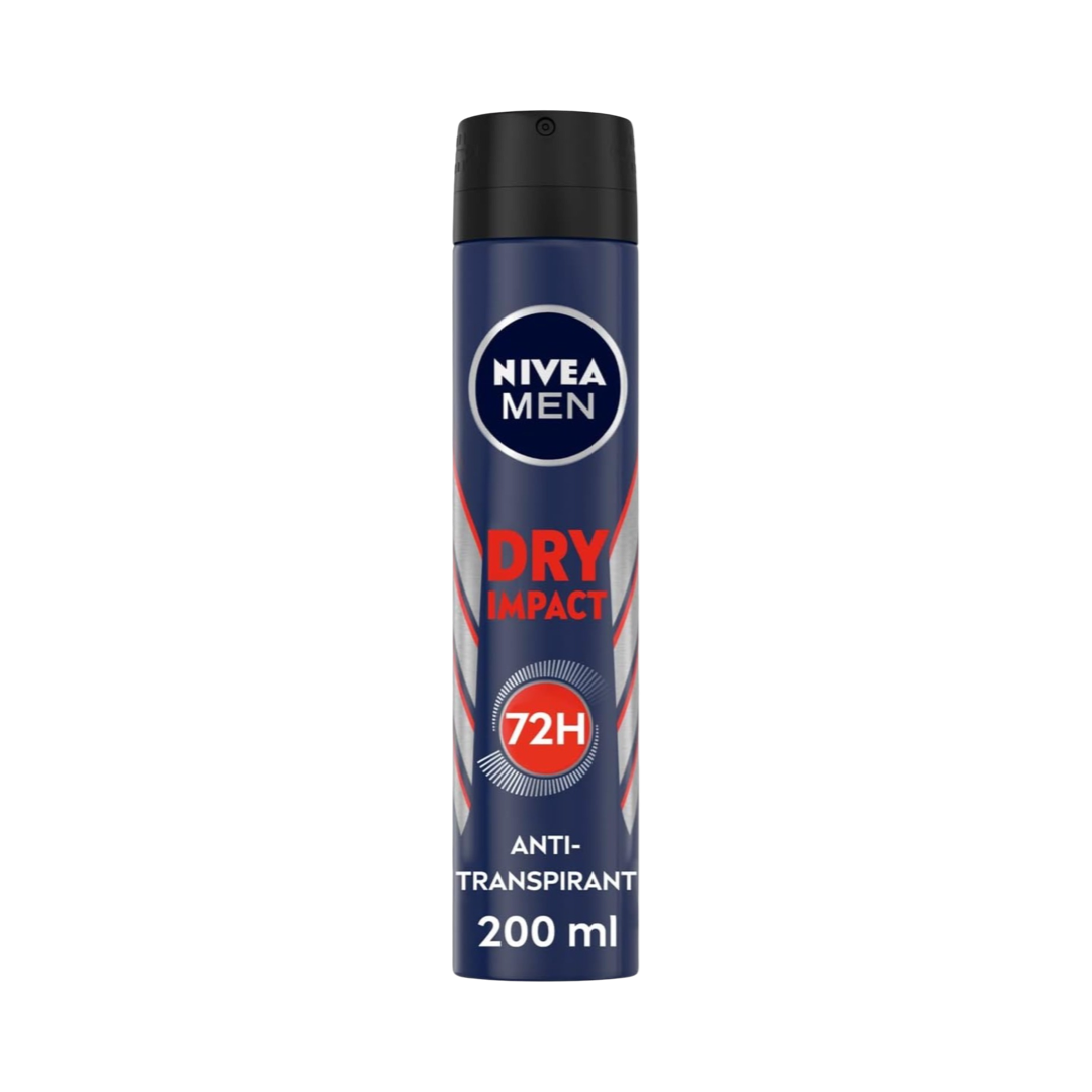 Nivea Men بخاخ مزيل العرق دراي إمباكت فعال 72 ساعة مضاد للتعرق