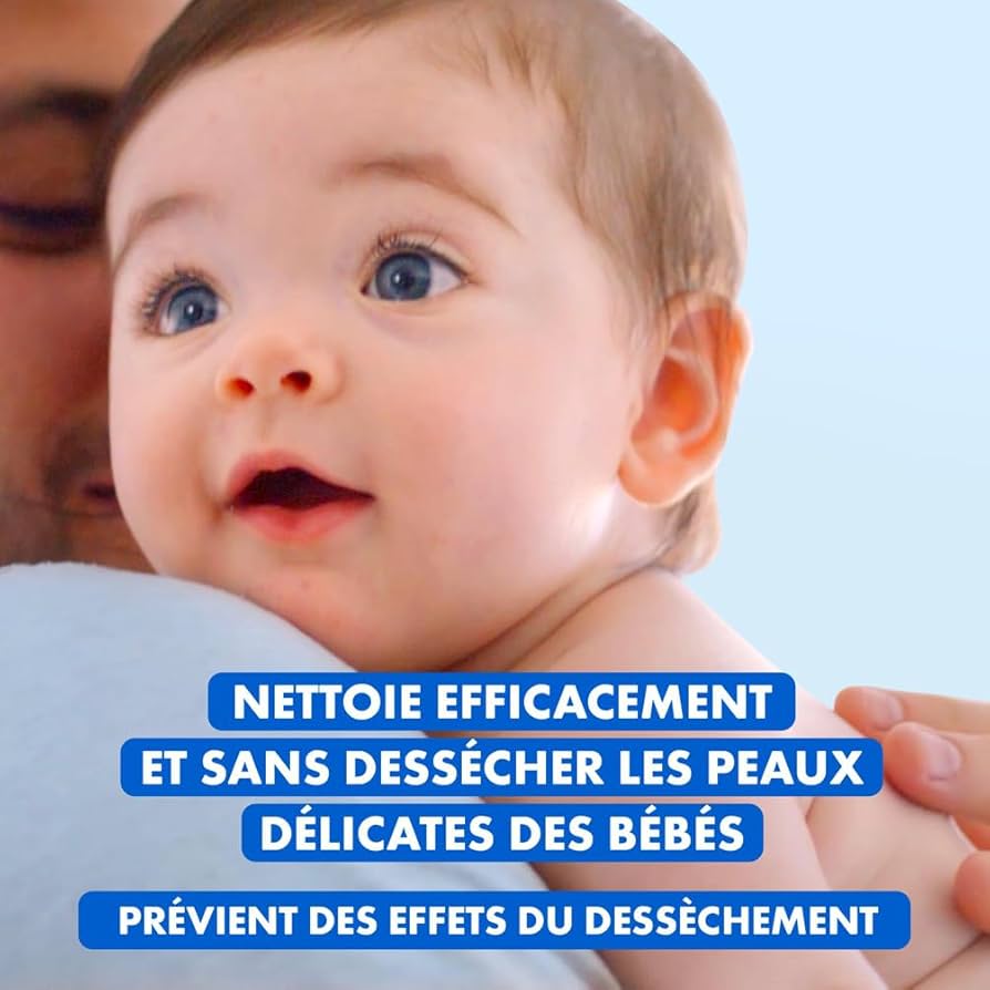 ميكسا بيبي ماء منظف مرطب بدون شطف للبشرة الرقيقة للرضع