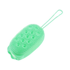 Épurateur De Bain En Silicone Brosse Exfoliante De Massage Double Face Outil Pour Douche Accessoires De Salle De Bains 1 Pièce