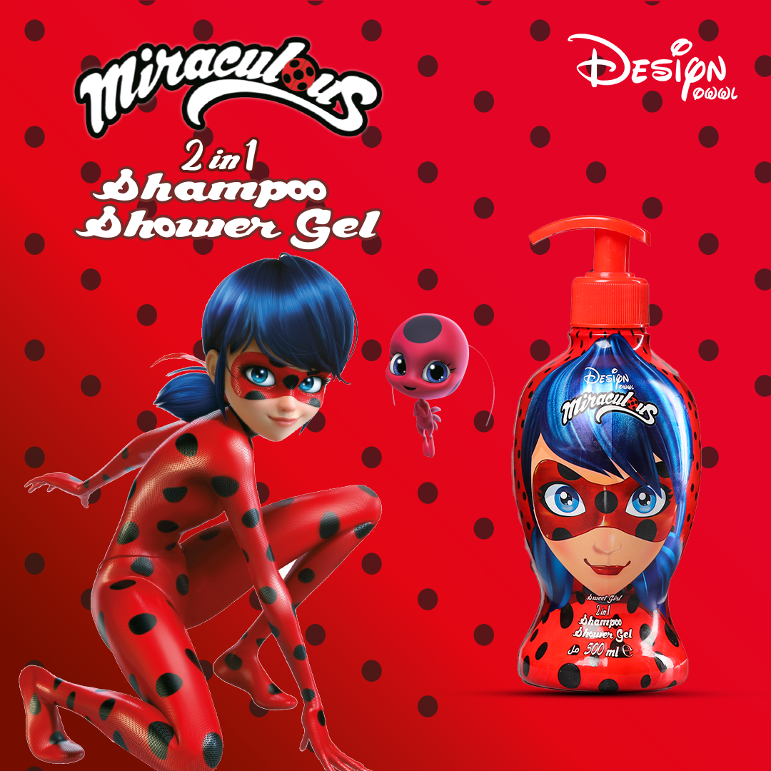 Floram Design Miraculous Shampoing Gel Douche 2En1