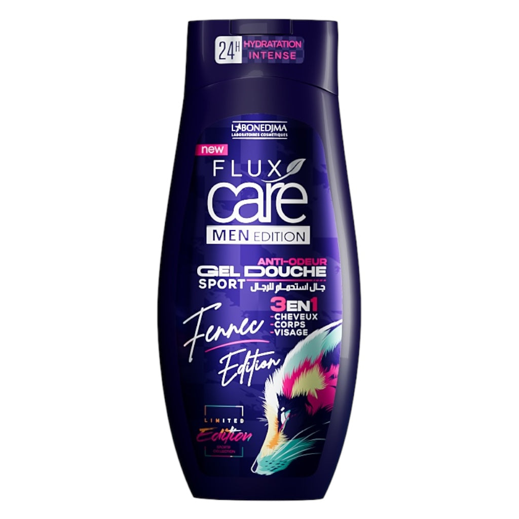 Flux Care Men Edition Gel Douche 3En1 Fennec Edition