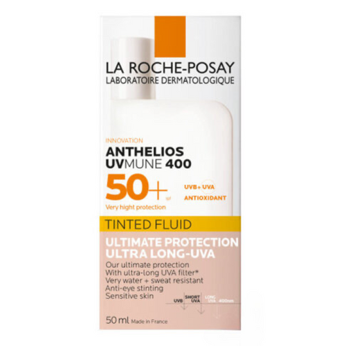 La Roche Posay Anthelios Uvmune 400 50+ Fluide Teinté Protection Uve Ultra-Longs