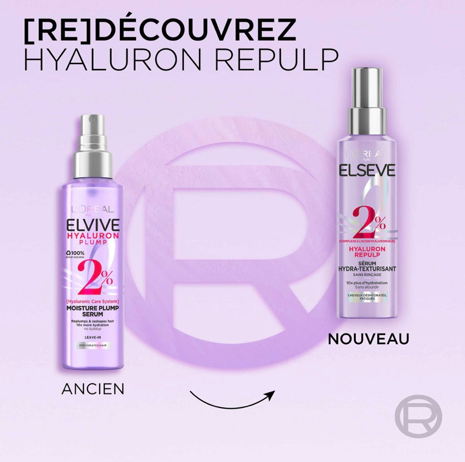 Elseve Sérum Hydra-texturisant Hyaluron Repulp 2%
