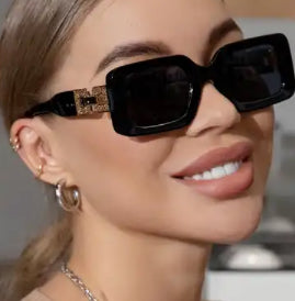 Lunettes De Soleil Carrées Anti-Reflet