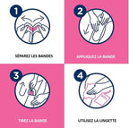 Veet Easy-Gel Bandes De Cire Wax Strips