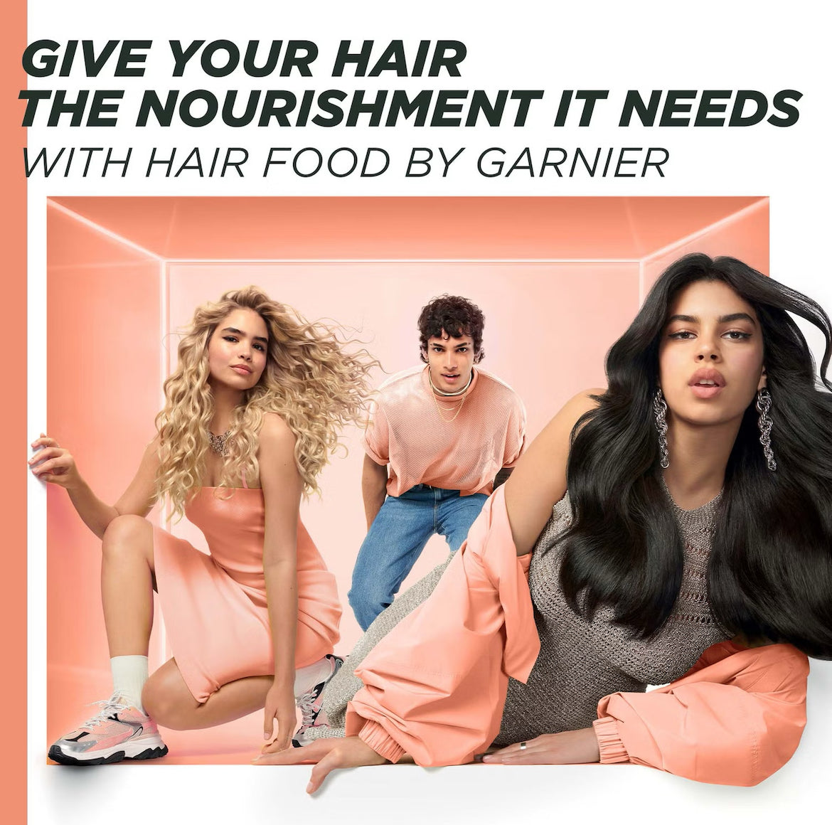 Garnier Fructis Longueurs & Glow Masque Soin Lamellaire Hair Food Ananas 3En1