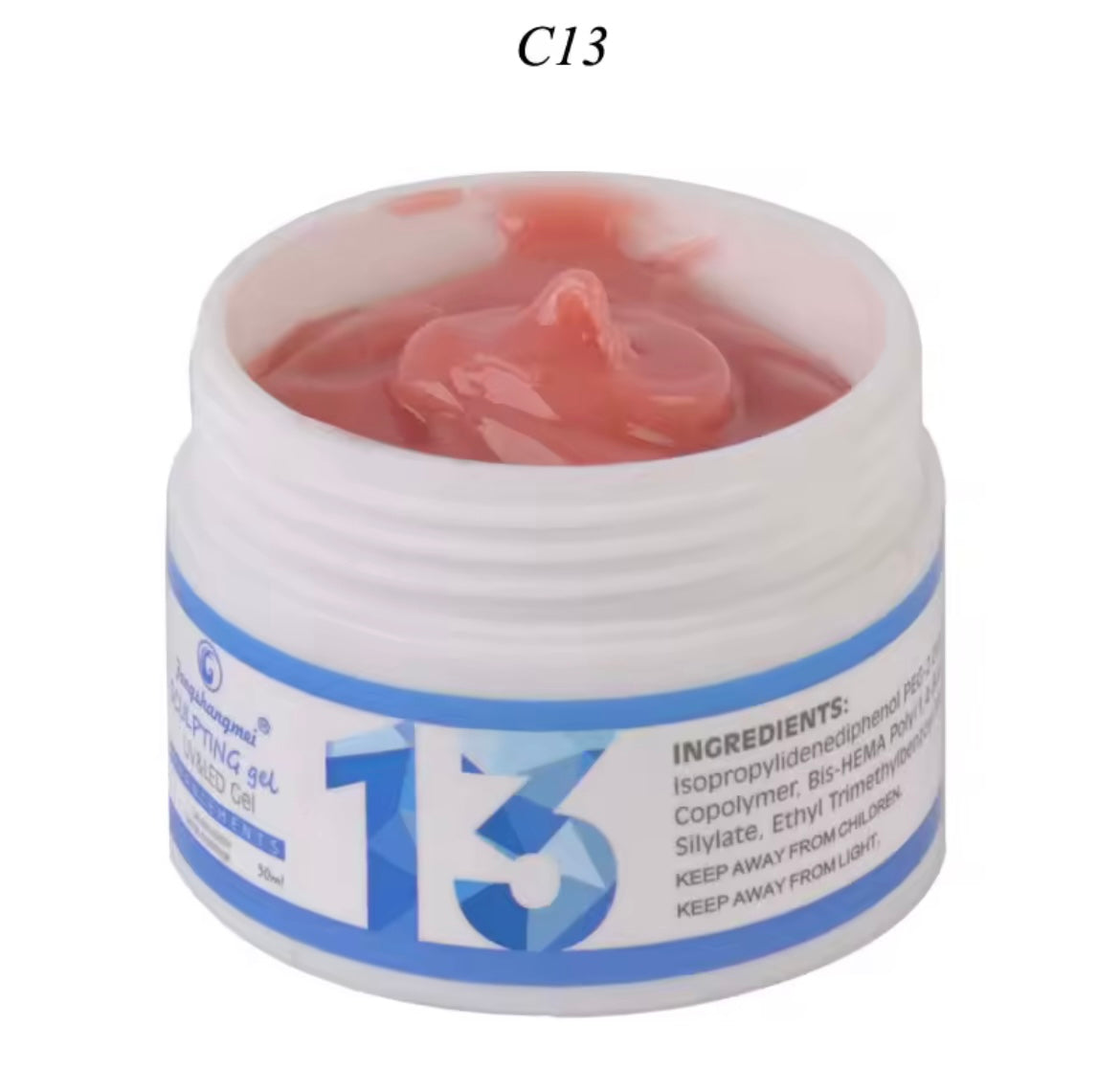 Gel Constructeur Led/Uv 15G Et Gel D'Extension Extension Dure Et Rapide Retrait Facile