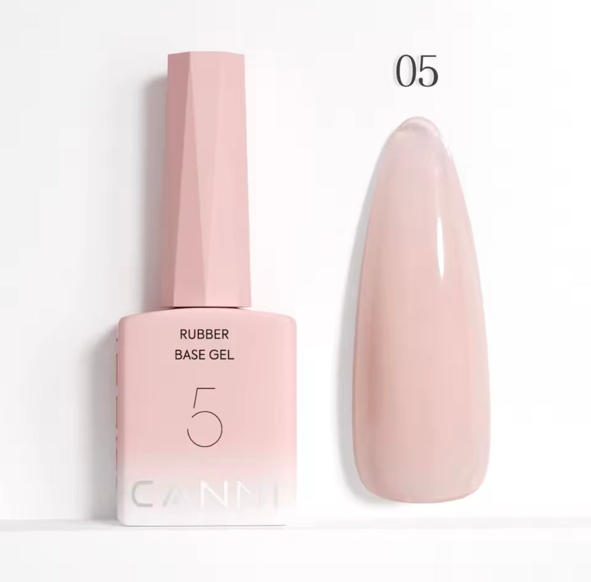Canni Gel De Base En Caoutchouc Souple Tremper Gel Pour Ongles Renforcement Pour Manucure Naturelle
