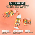Garnier Fructis Longueurs & Glow Masque Soin Lamellaire Hair Food Ananas 3En1