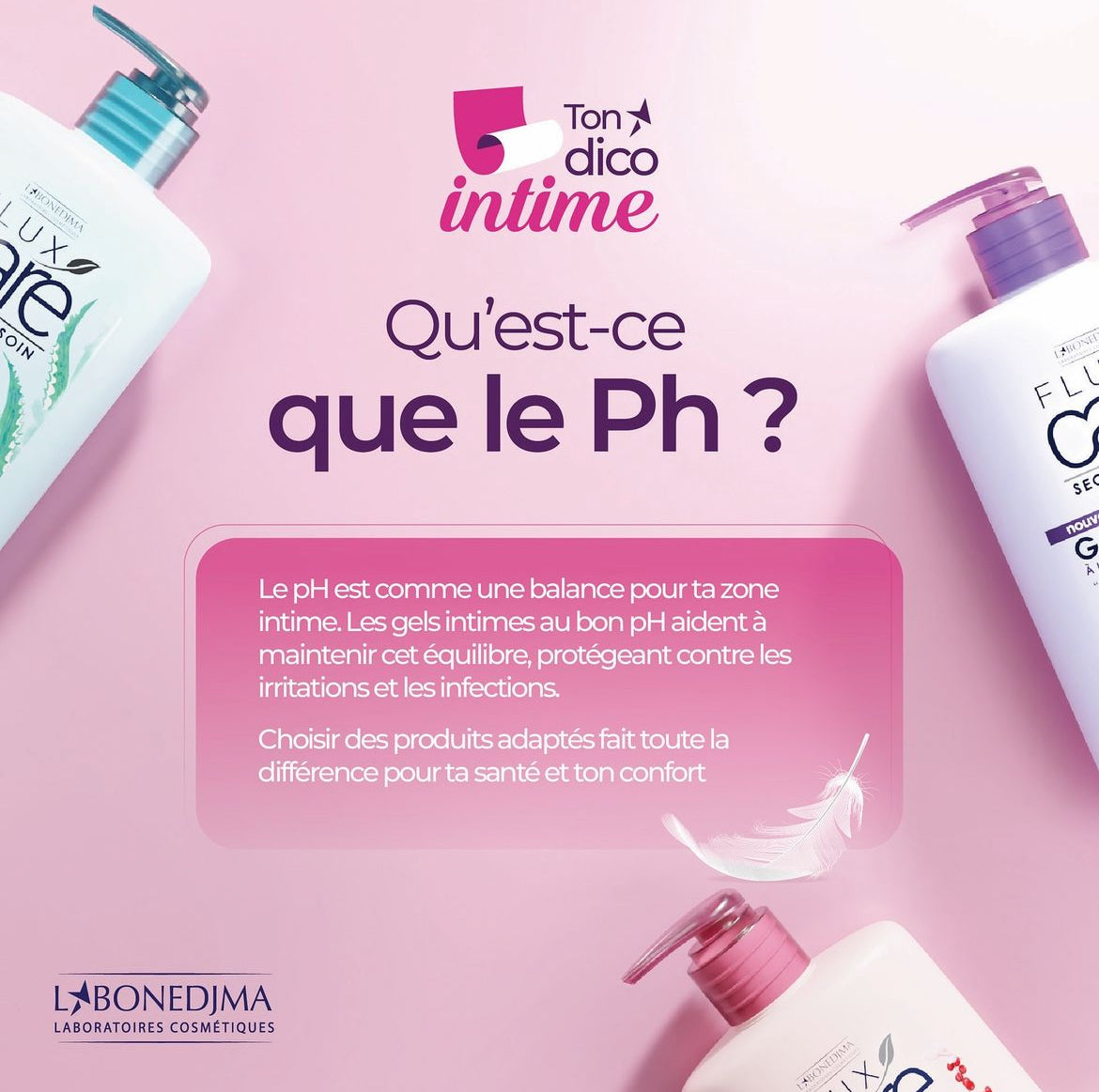Flux Care Secret De Soin Gel Intime À L'Extrait D’Aloe Vera