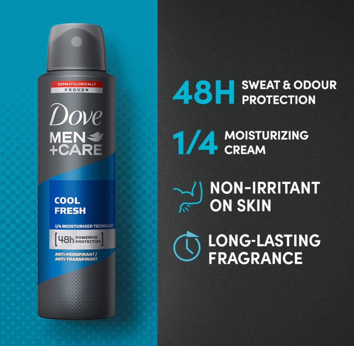 Dove Men+Care مزيل العرق كول فريش