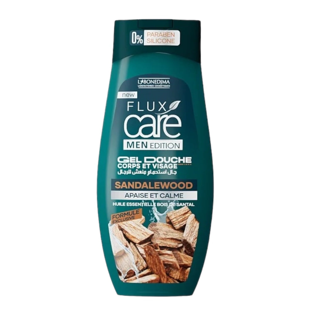جل الاستحمام Flux Care Men Edition برائحة خشب الصندل