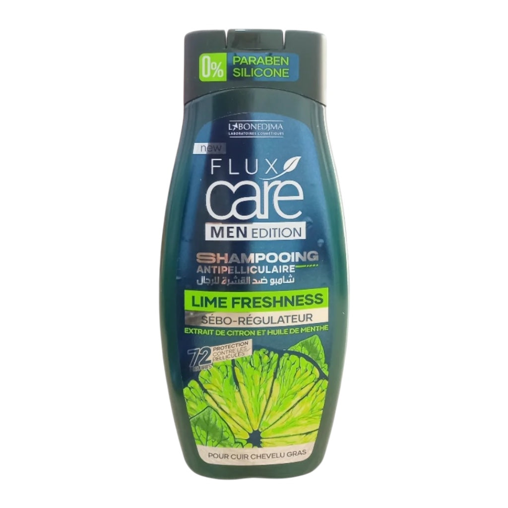 شامبو Flux Care Men Edition المضاد للقشرة برائحة الليمون المنعشة للرجال