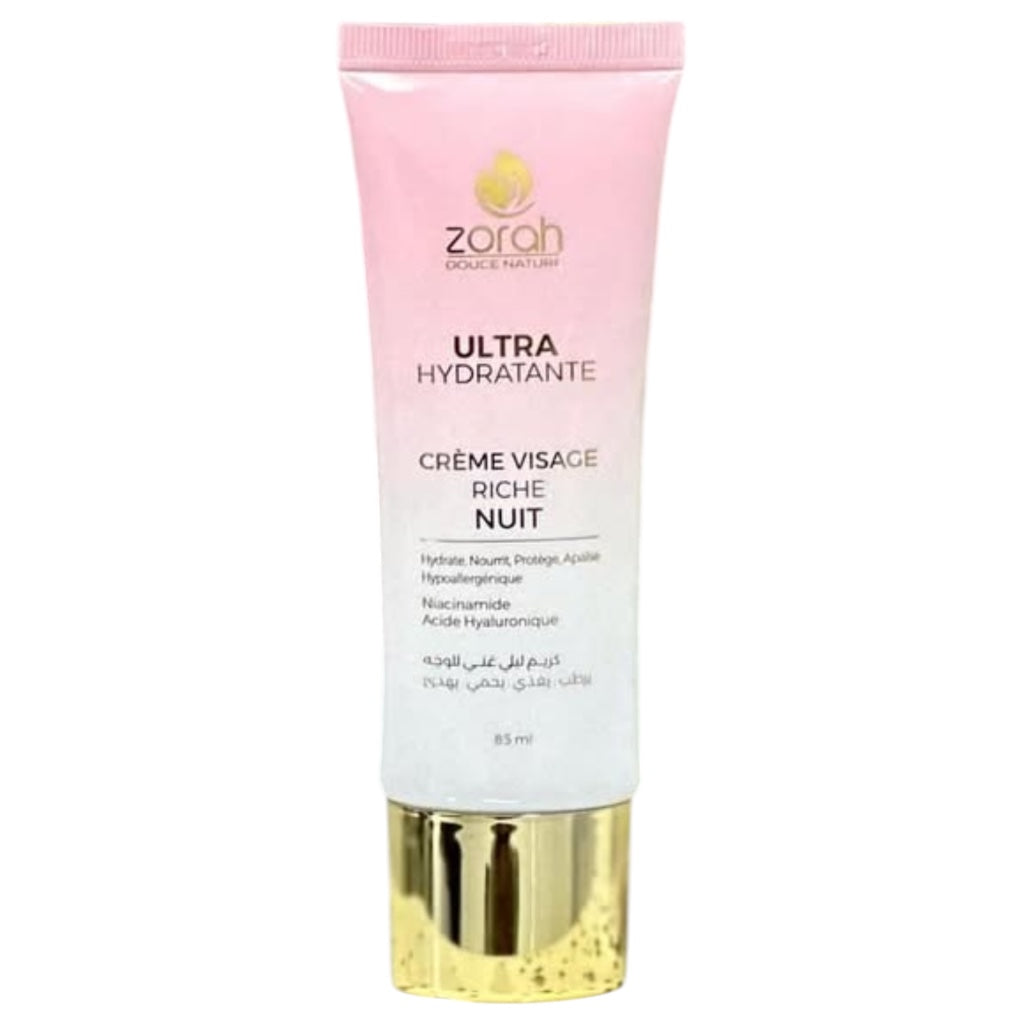 Zorah Douce Nature Ultra Hydratante Créme Visage Nuit