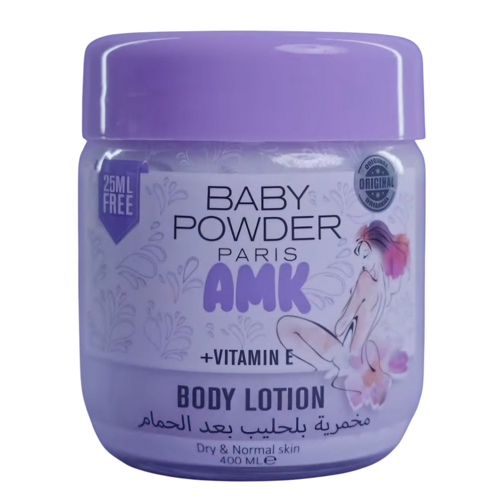 Baby Powder Paris Amk +Vitamin E Dry & Normal Skin Body Lotion