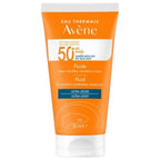 كريم أفين ألترا لايت السائل الواقي من الشمس بعامل حماية SPF50+، خالٍ من العطور، مناسب للبشرة العادية إلى المختلطة الحساسة