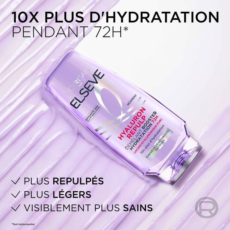 لوريال باريس Elseve Hyaluron Repulp Detangling-Hydra Fixing 48H غني بحمض الهيالورونيك