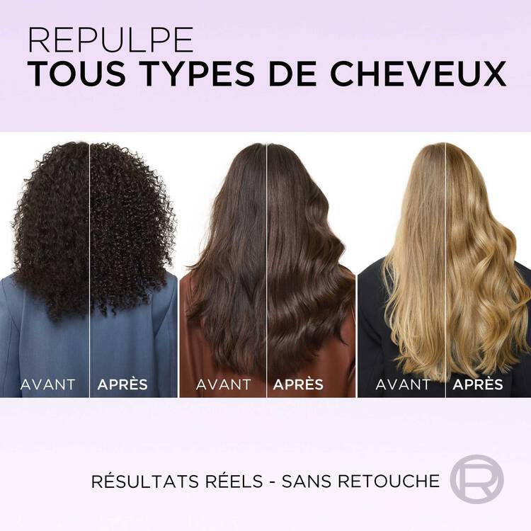 لوريال باريس Elseve Hyaluron Repulp Detangling-Hydra Fixing 48H غني بحمض الهيالورونيك