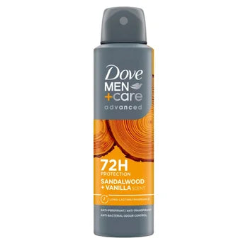 Dove Men+Care Advanced – Déodorant Spray 72H Santal & Vanille