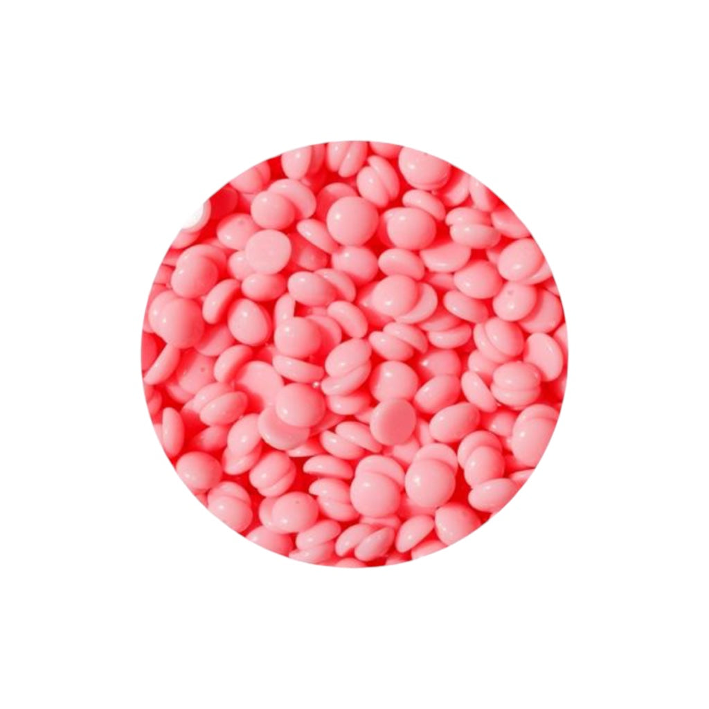 Cire Dépilatoire Sans Bandes En Forme Grains Corps Visage Rose
