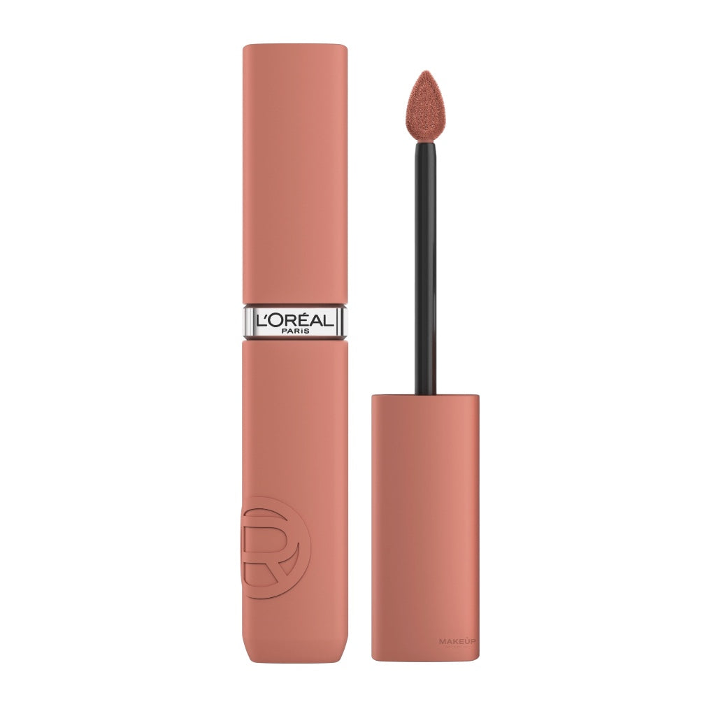 L'Oréal Paris Infaillible Matte Resistance أحمر شفاه مطفأ يدوم طويلاً ومرطب