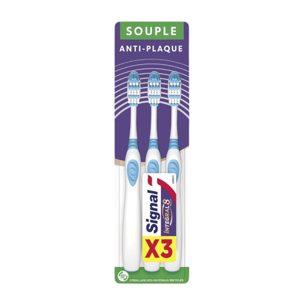 Signal Integral 8 Actions Brosse À Dents Souple