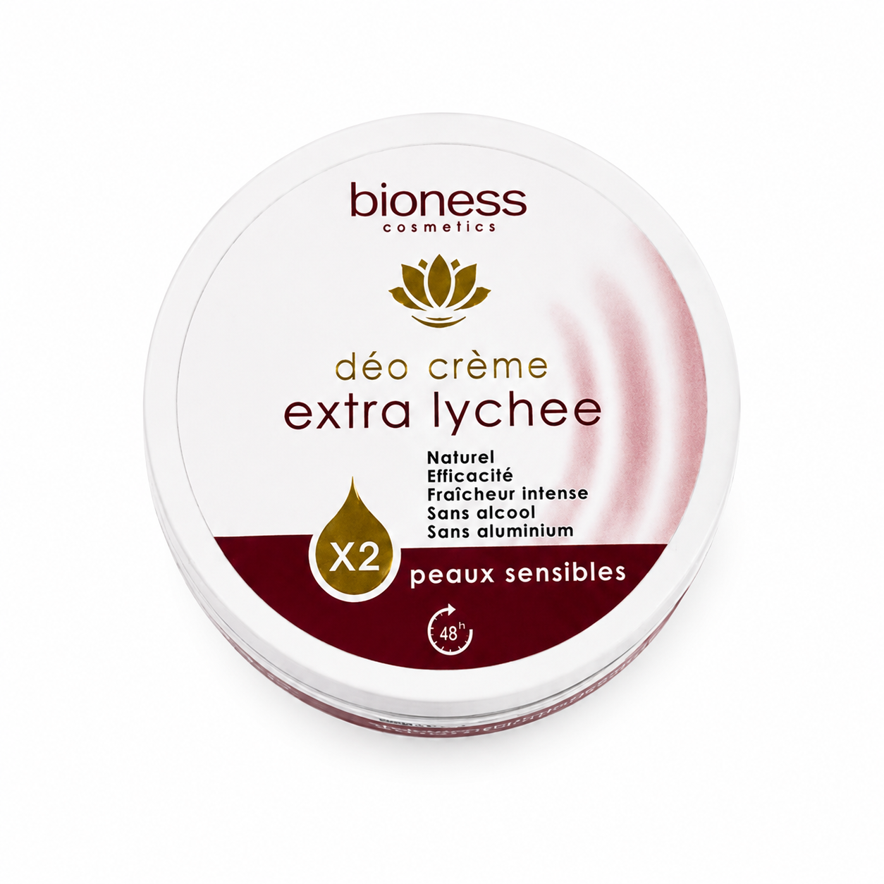 Bioness Déodorant Crème Extra Lychee
