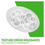 Cerave Crème Moussante Nettoyante Hydratante Visage Pour Les Peaux Normales À Sèches