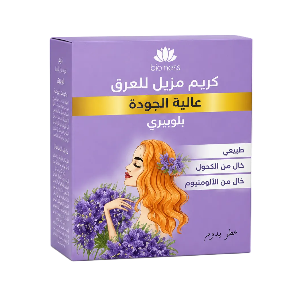 Bioness Déodorant Crème Premium Blueberry