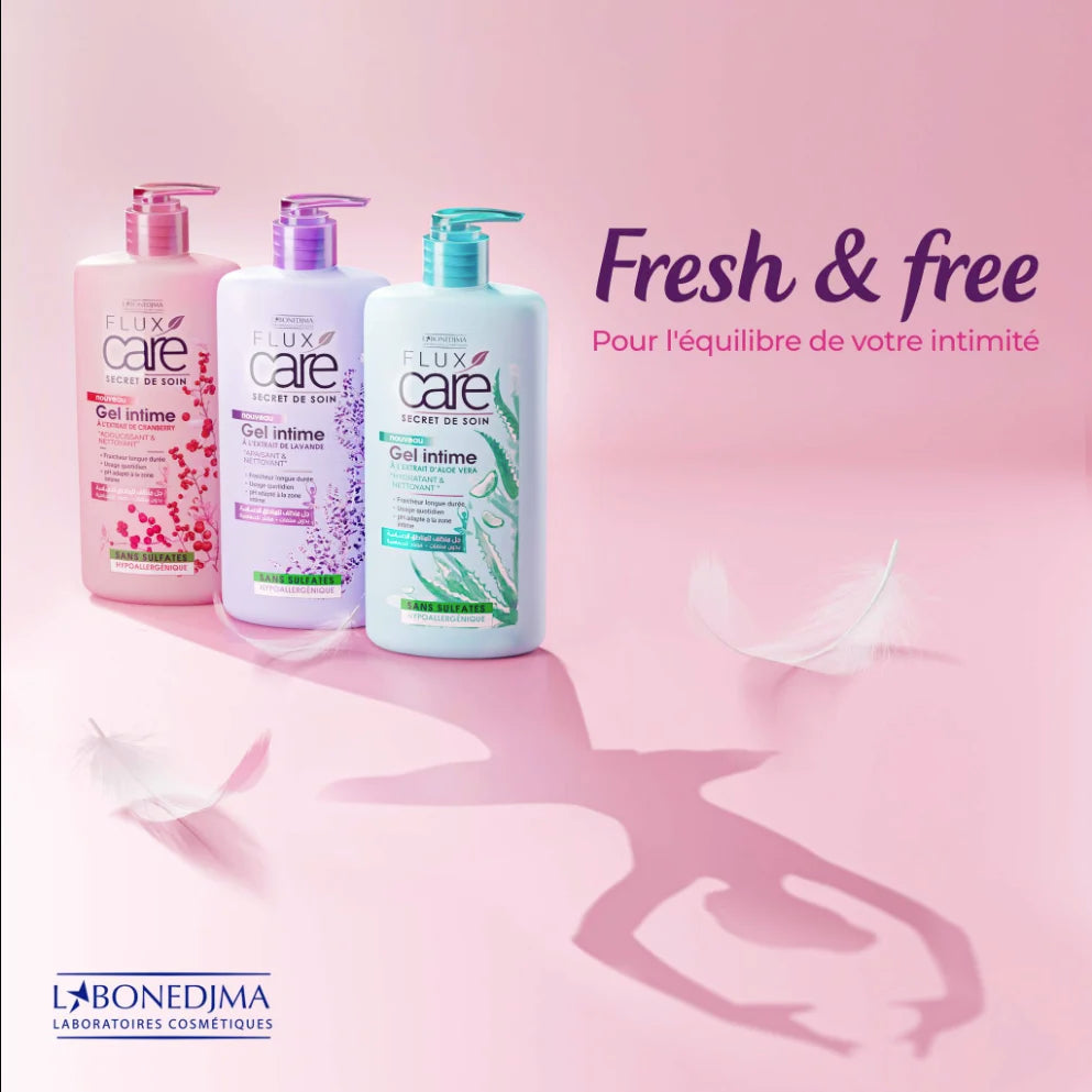 Flux Care Secret De Soin Gel Intime À L'Extrait D’Aloe Vera