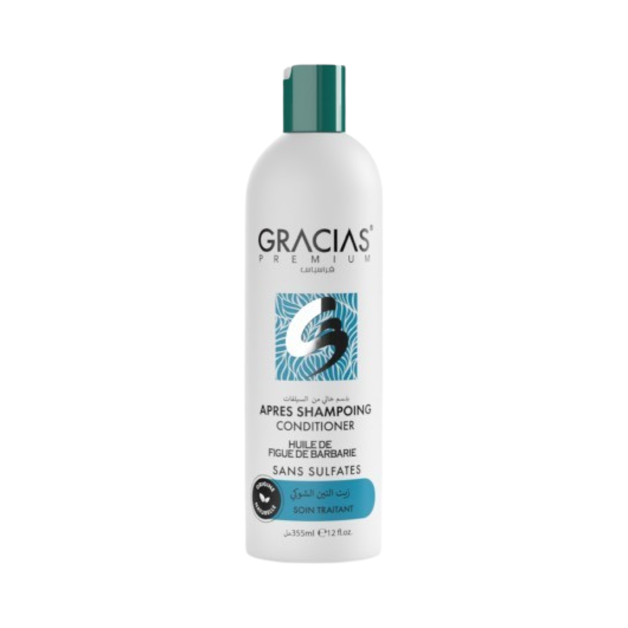 Gracias Après Shampoing Sans Sulfates À L'Huile De Figue De Barbarie