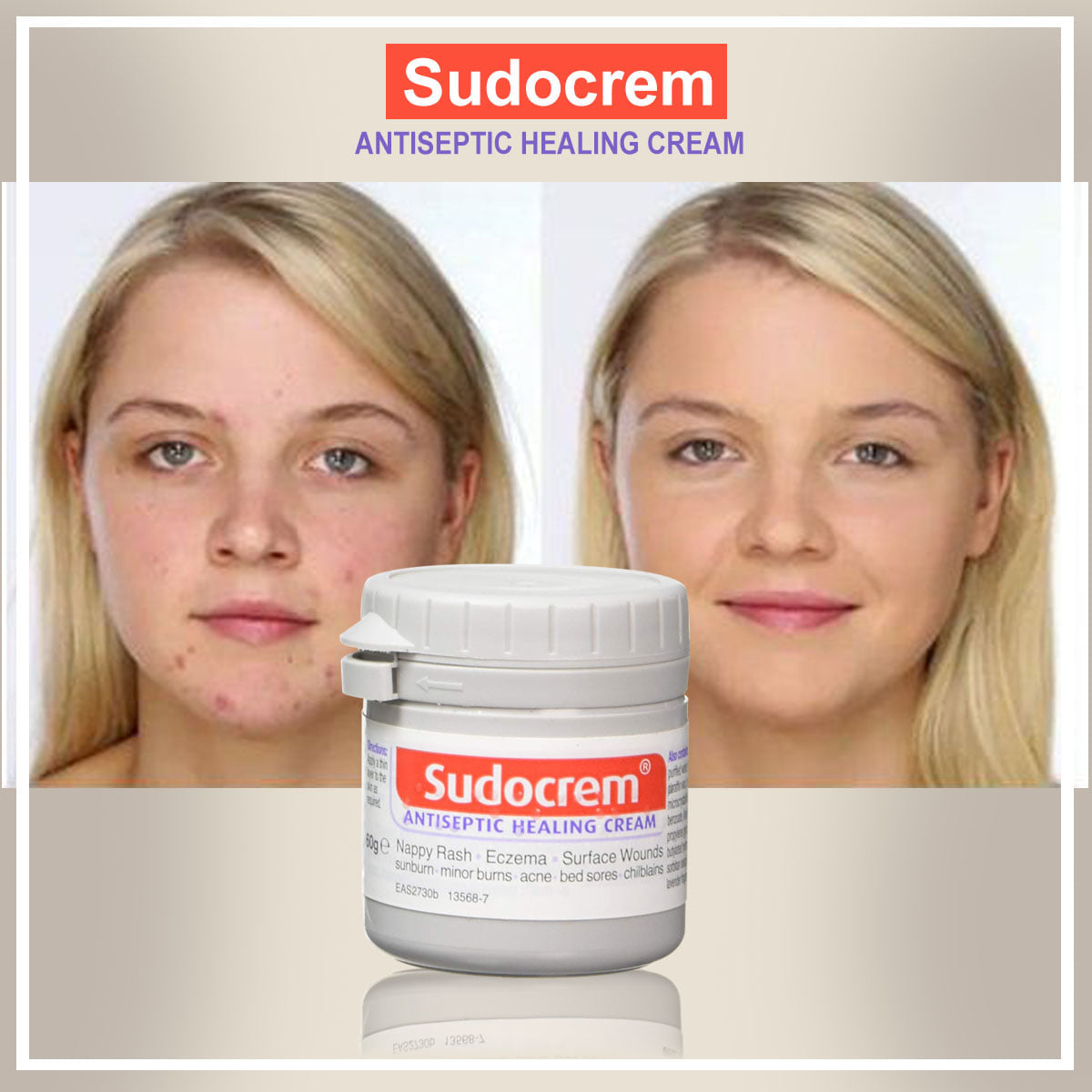 Sudocrem Crème Protectrice Pour Peaux Sensibles Et Irritées