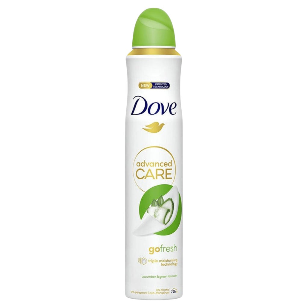 Dove Advanced Care Go Fresh Spray Déodorant Anti-Transpirant 72H
