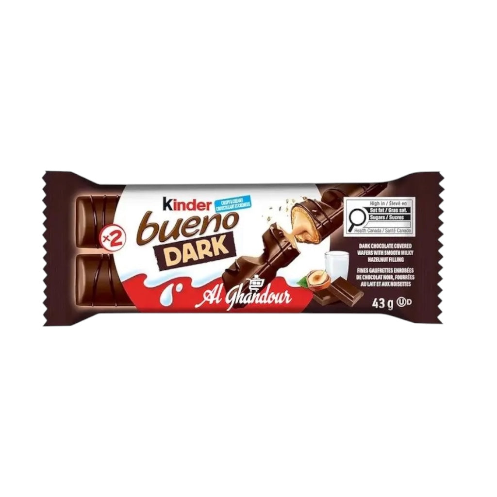 Kinder Bueno Dark – Gaufrettes Au Chocolat Noir, Noisettes & Lait