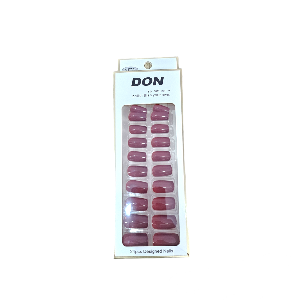 Don So Natural Better Than Your Own 24 Pièces Faux Ongles Design