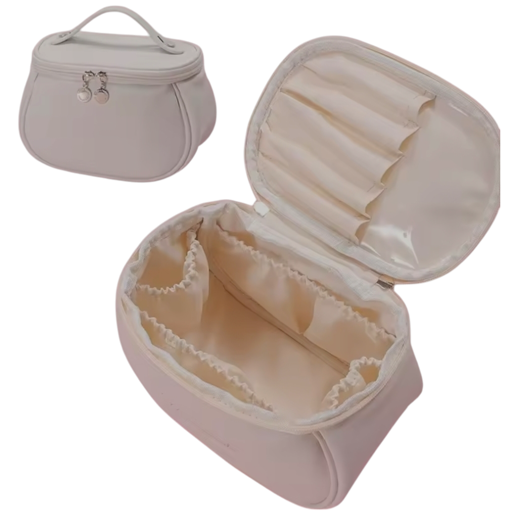 Trousse De Maquillage En Pu Pour Femme Trousse De Toilette