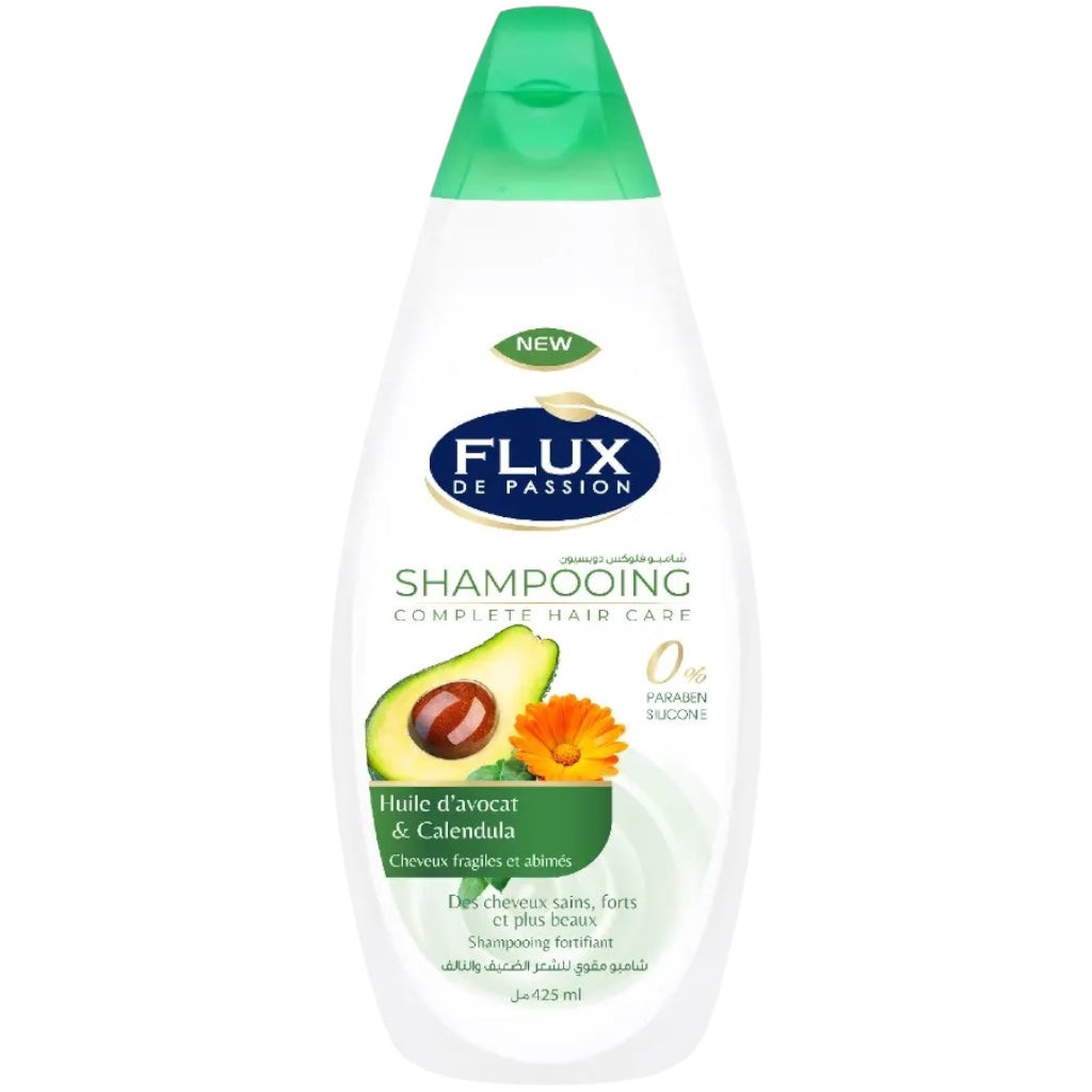 Flux De Passion Shampoing Huile D'Avocat & Calendula New
